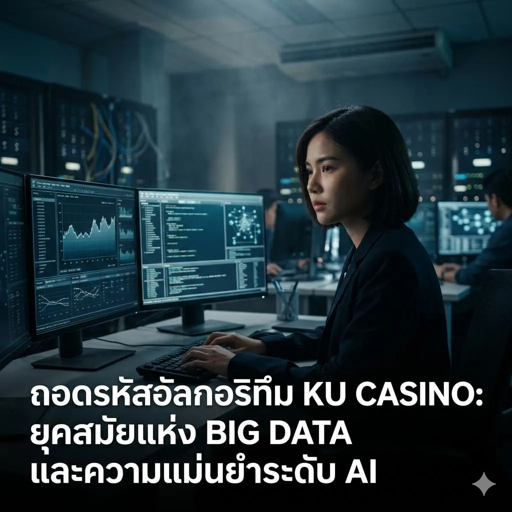 ถอดรหัสอัลกอริทึม ku casino: ยุคสมัยแห่ง Big Data และความแม่นยำระดับ AI