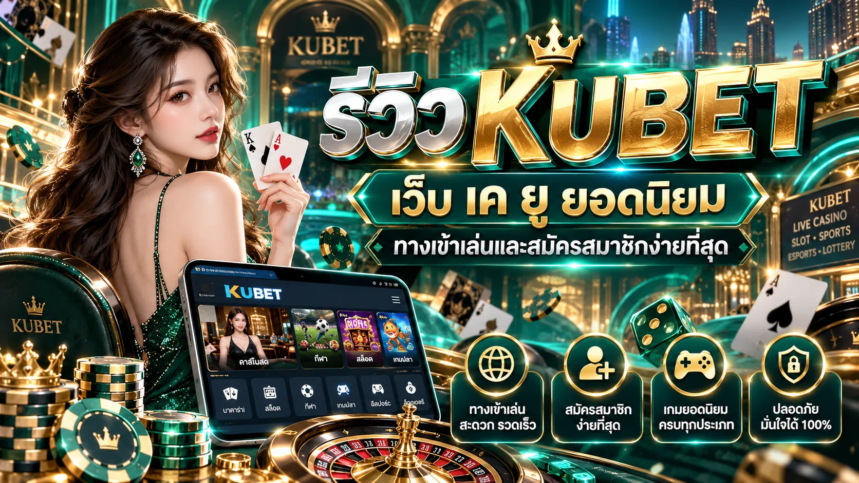 รีวิว KUBET เว็บ เค ยู ยอดนิยม ทางเข้าเล่นและสมัครสมาชิกง่ายที่สุด